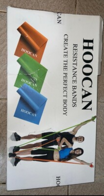 Hoocan Resistance Bands Elastic Exercise Bands Set for Recovery