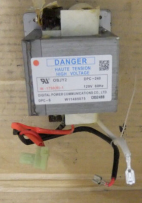 DYAS10A0-1NA-OBJY2 Transformer For/From Sharp R309 SMC1131 SMC1132CS Microwave