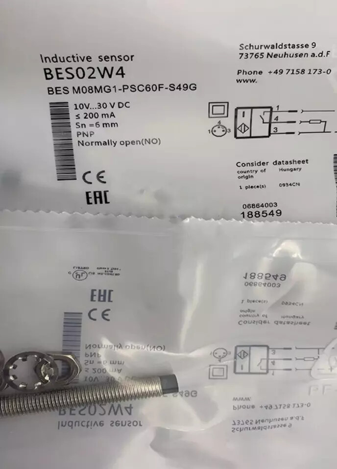 1pc New For BALLUFF BES M08MG1-PSC60F-S49G (BES02W4) Sensor