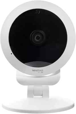 Vivitar IPC-117 1080p Full HD Wi-Fi Smart IP Camera with 360 Degree View - White