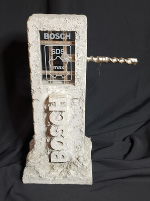 BOSCH SDS Max Wild-Bore Multi-Cutter X-Head Rebar Cutter Bit Display