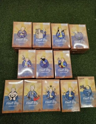 Gaming Heads Fallout Vault Boy 111/101 Bobblehead Series 1,2,&3 Pack