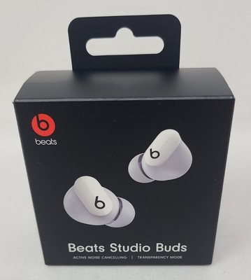 Beats by Dr. Dre Studio Buds Totally Wireless Noise Cancelling In Ear. White New