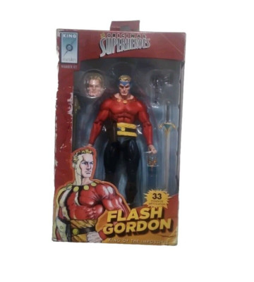 NECA Flash Gordon King of the Impossible 7  Scale Action Figure 33 POA Accesorie