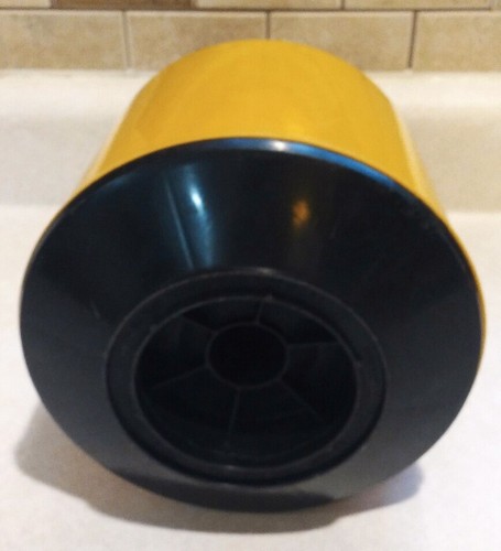 VINTAGE DISK-GO-CASE 45 RPM VINYL RECORDS HOLDER/STORAGE*GOLD*