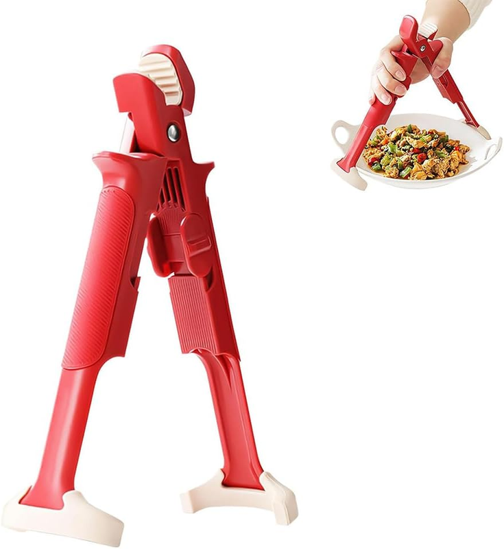 2-In-1 Multi-Purpose Anti-Scalding Hot Plate Gripper, Multi-Function Anti-Scald