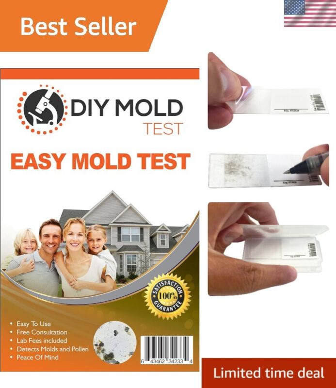 Affordable Mold Testing Solution: 3 Surface Tests, Expert Analysis Included