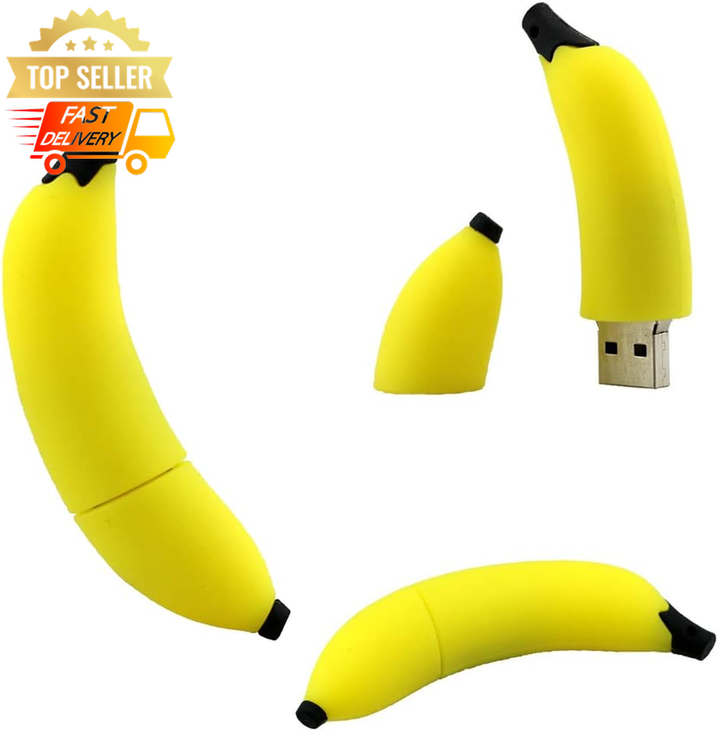 Funny Banana Flash Drive 16GB USB Novelty Thumb Drive Gift Drive