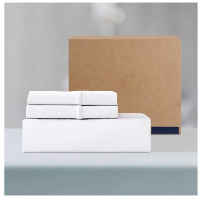 NEW! Evercool + Starter Full-Sheet Set, 3 PCS with No Flat Sheet, Cooling Sheets