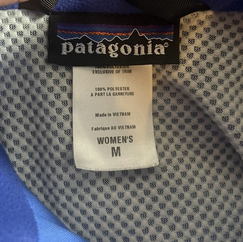 Patagonia Powder Bowl H2NO Jacket Women&rsquo;s Size M Ski Snowboard Blue Waterproof