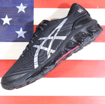 ASICS Gel-Quantum 360 7 VII Black/Cayenne-Red Mens 9 Running Shoe  [1201A867-008]