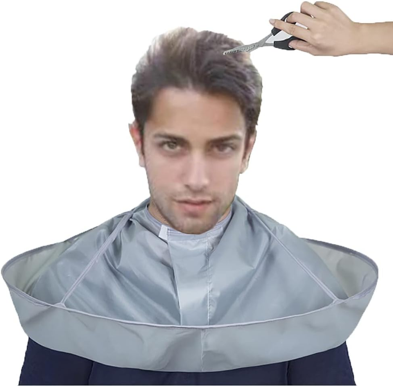 Umbrella Style Cutting Cape - Hairdressing Cloak for Hair Salon and Home Stylist