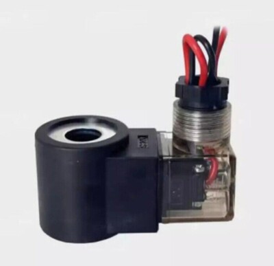 Excavator Quick Change Connector 12V/24V Hydraulic Solenoid Valve 13mm/16mm Coil