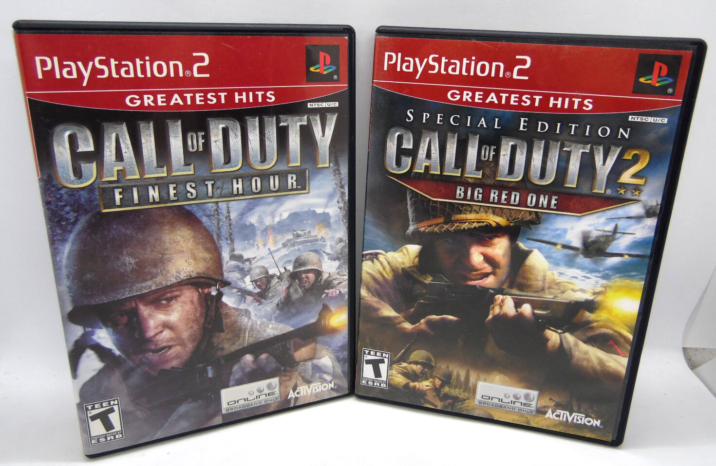 【PS2 レア物CoD 2作品】CoD:ファイネストアワー、2 ビッグレッドワン Call of Duty 2: Big Red One - Wikipedia