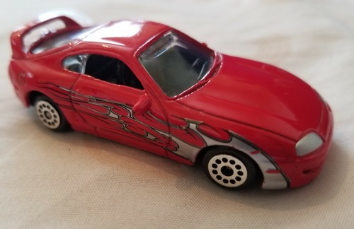 TOYO TIRES 赤 ミニカー Motor Max 1/64 toyota supra toys Color red raro JDM diecast