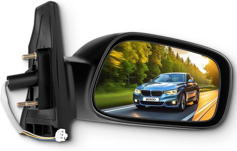 Door Mirror Passenger Side for Toyota Corolla 2003-2008 Power Controlling