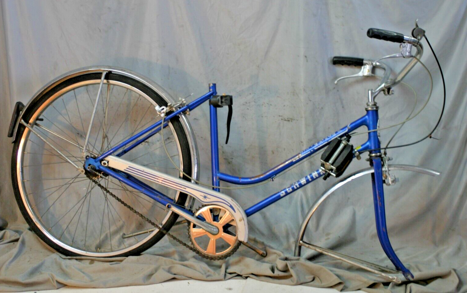 1973 Schwinn Collegiate 3 Cruiser Bike XSmall 49cm Sturmey