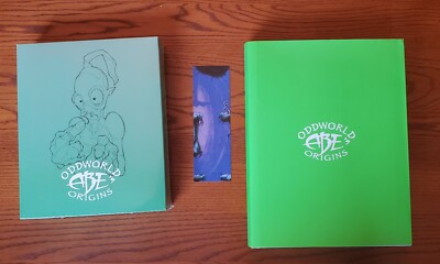 Oddworld Abe's Origins PC Game & Artbook, Kickstarter LGR