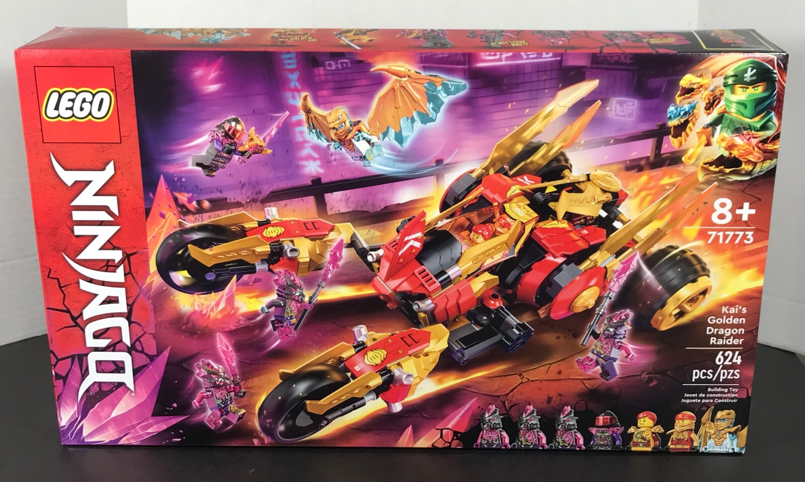 LEGO Ninjago KAI'S GOLDEN DRAGON RAIDER 71773 Zane Skylor