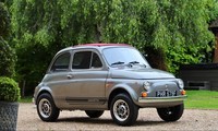 2024 Fiat 500 Metallic Grey with Abarth 695 styling. Coupe PETROL Manual