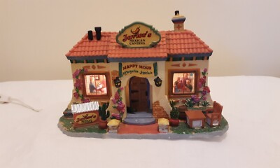 2011 Lemax Coventry Cove Javier's Mexican Cantina Christmas Village House 15236