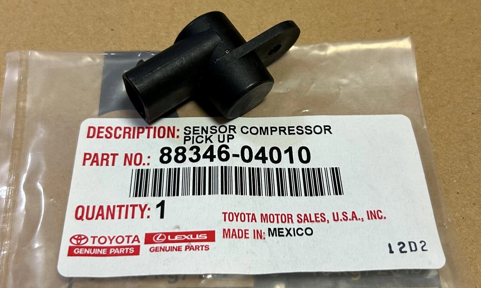 その他 yu0819 TOYOTA Genuine OEM Compressor Sensor Pick Up 88346-04010