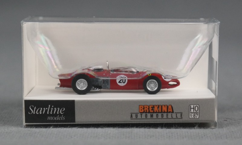 Brekina 22994 H0,1:87 Ferrari F 156 #20 Formel 1 Graf Berge Von Trips Reims Neu!