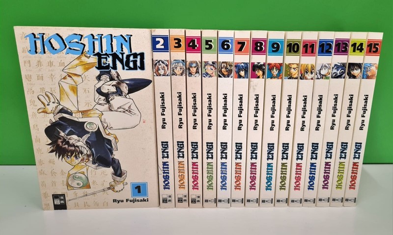 Hoshin Engi Manga 1-15 Deutsch Egmont Set Konvolut