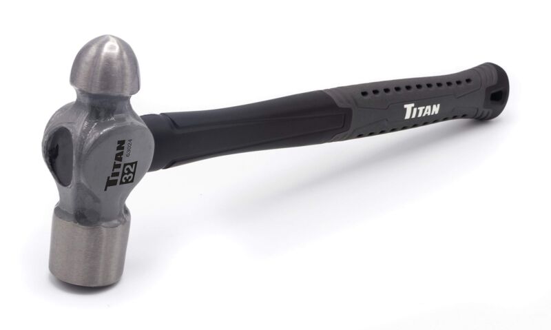 Titan Tools 32 Oz. Ball Pein Hammer (63024)
