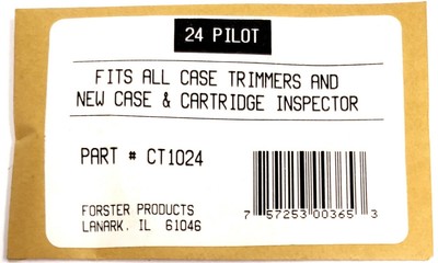 Forster Collet Chart