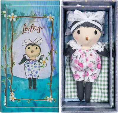 LEVLOVS Mouse in a Matchbox Danish Design Toy Baby Registry Animal Doll Owl 