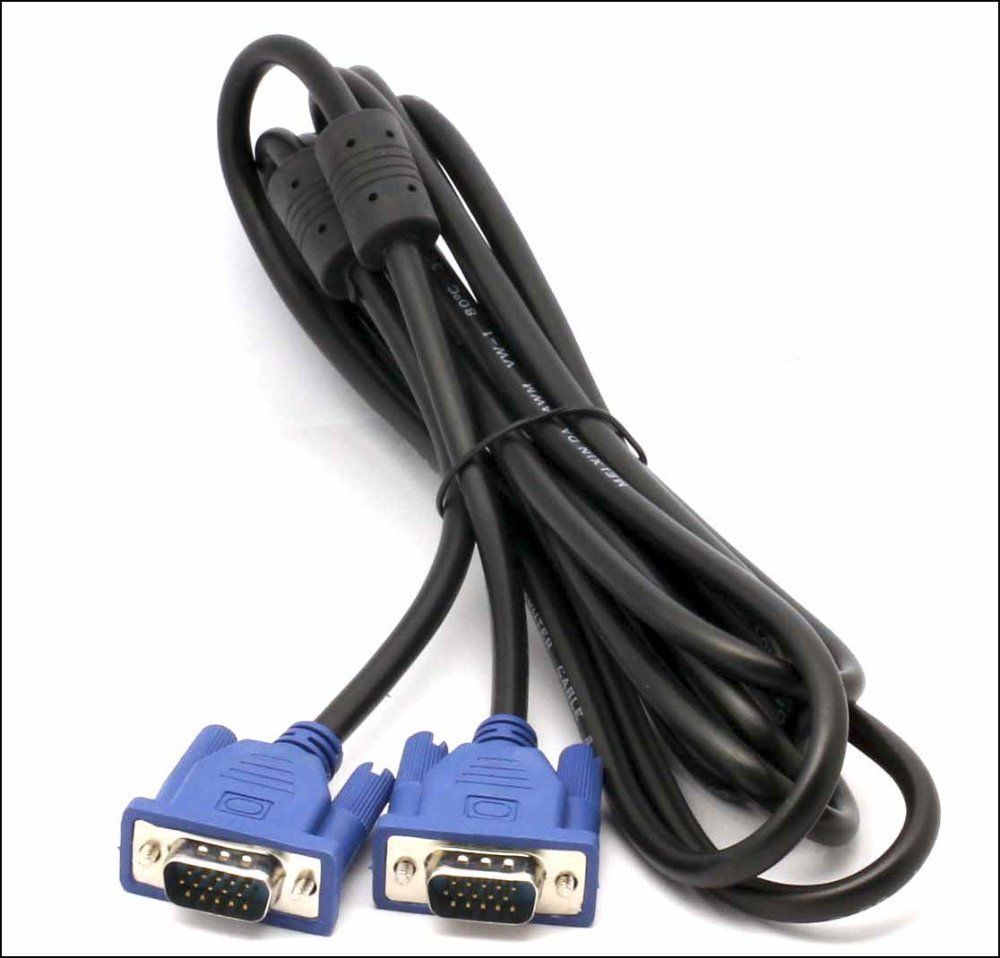 VGA/SVGA Kabel mit D-Sub-Stecker