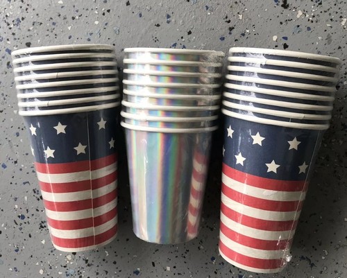 American Fourth of July Party USA Flag Patriotic Decorations