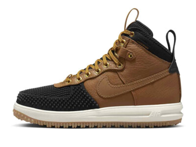 

Мужские кроссовки Nike Lunar Force 1 Duckboot Ale Brown/Ale Brown-Black (805899 202)