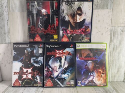 Devil May Cry Set of 4 Japanese Version - CAPCOM - PS2 &X Devil May Cry Set of 4 Japanese Version - CAPCOM - PS2 &X