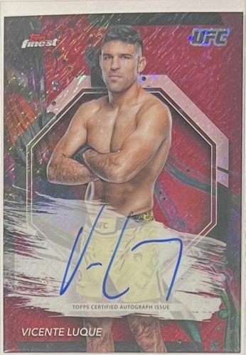 2024 Topps Finest UFC - Vicente Luque #FA-VLE