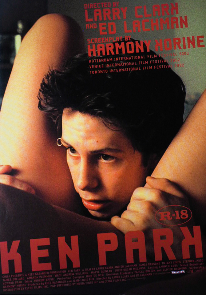 Ken Park 2002 ALT Larry Clark Harmony Japanese Mini Poster