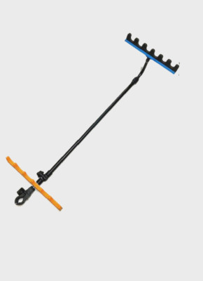 Pole Fishing Section Pole Roost Seat Box Chair Extending Rest Long Arm 90- 150cm