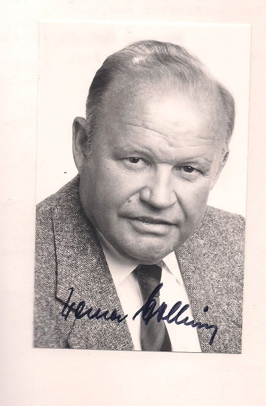 Autogramm Werner Hollwich Mdl Bayern
