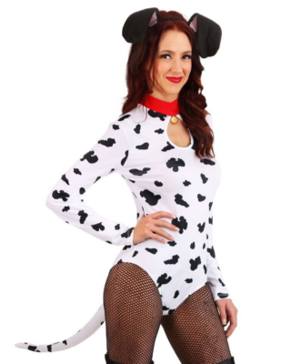 Women s Sexy Dashing Dalmatian Puppy Dog Costume SIZE S Used eBay
