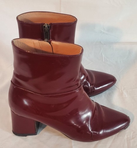 JIL SANDER JS242206 レザーソックス サイズ37 グレー JIL SANDER（ジルサンダー） プレーントゥ レザーシューズ