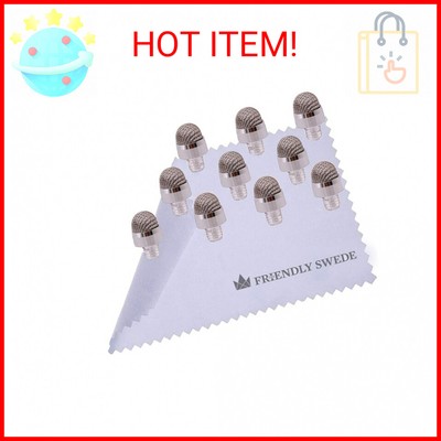 The Friendly Swede Stylus Replacement Tips for Extra Long Fiber Tip Stylus Pen,