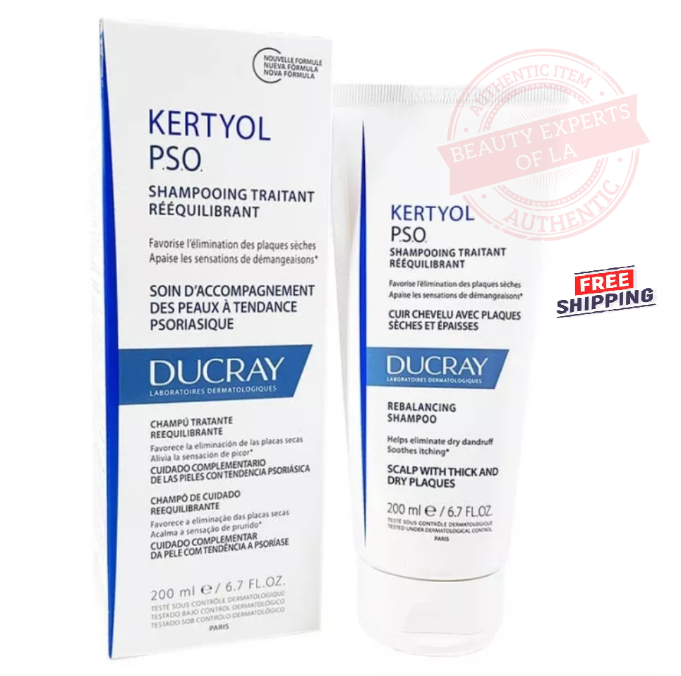 Ducray Kertyol PSO Rebalancing Psoriasis Treatment Shampoo 200ml Exp 11 2027 eBay