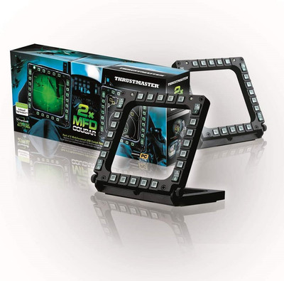 NEW Thrustmaster MFD Cougar Pack DCS F16 A10 flight sim home cockpit panel