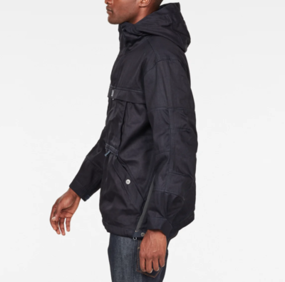 G Star 30 YEARS GSRR RACKAM ANORAK RE MAZARINE TWILL RAW DENIM S