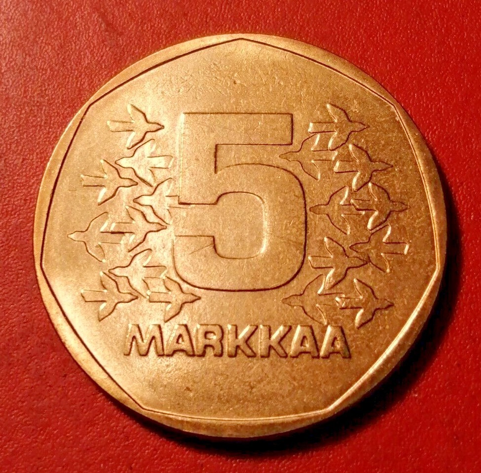 カキくん モナコ ニッケル貨(1960年)美品、他５点 Finland *5 markkaa * 1973 Alubronze * UNC * | eBay
