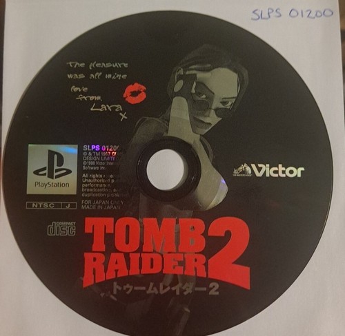Tomb Raider 2 (PlayStation, PS1) Japan Import US Seller SLPS