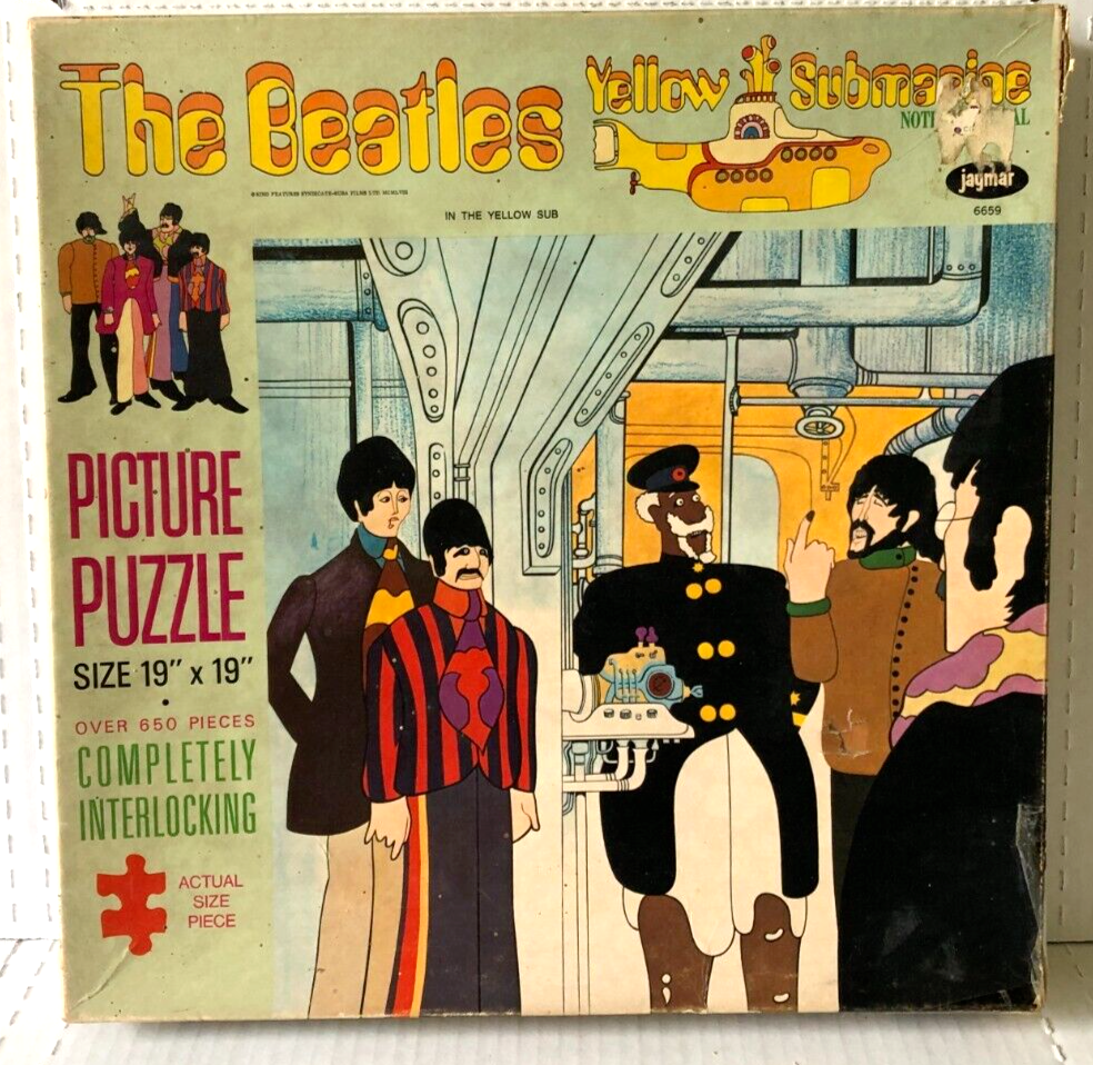The Beatles Yellow Submarine ジグソーパズル Yellow Submarine（イエロー・サブマリン） | 光る