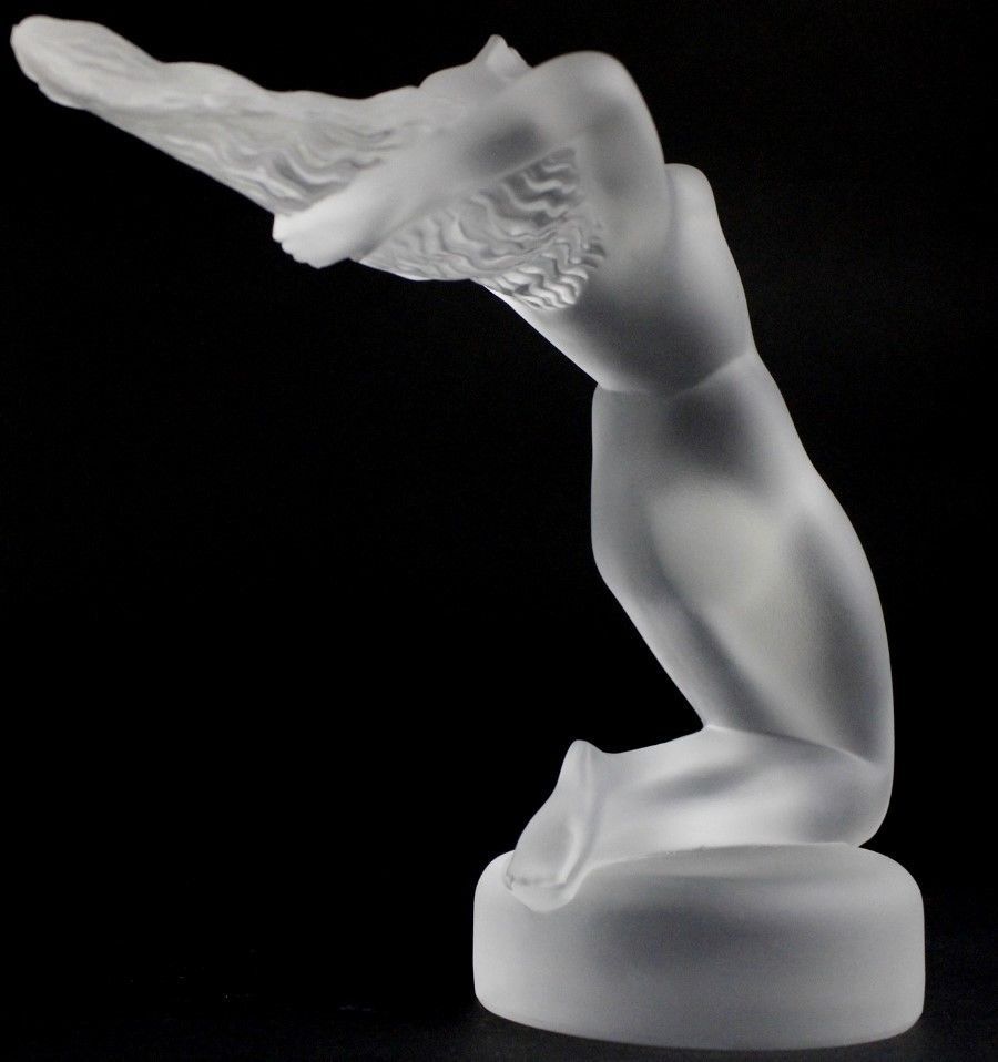 Lalique France Crystal Nude Woman ''Chrysis'' Art Glass Lalique France Crystal Nude Woman ''Chrysis'' Art Glass
