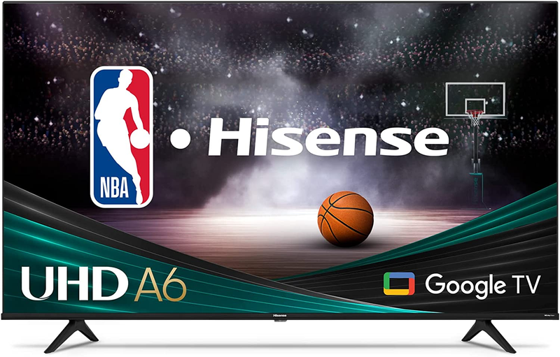 Hisense A6 Series Class 4K UHD Smart Google TV with Voice Remote 2022 New Model